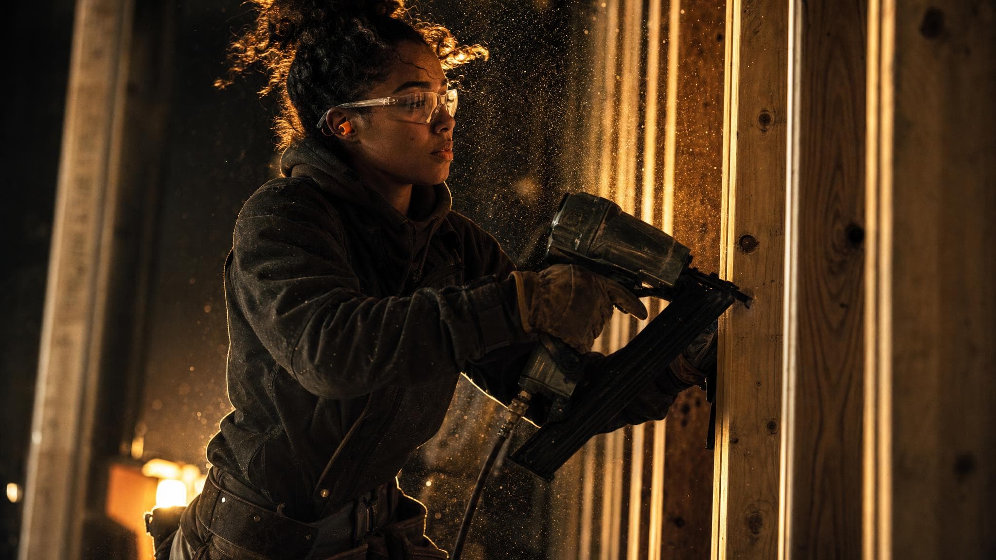 Carpentry & Framing trade in action