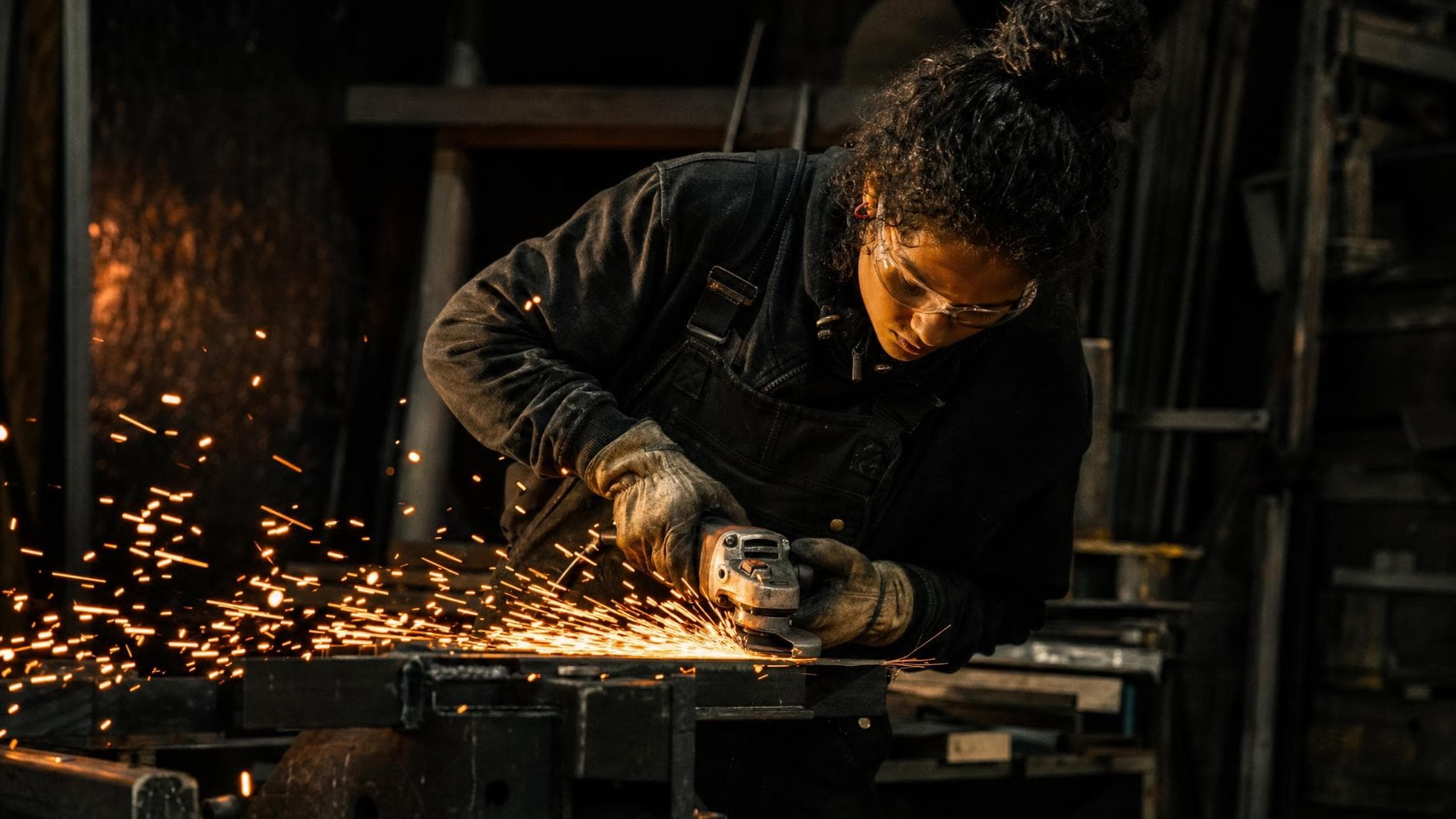 Manufacturing & Fabrication trade in action
