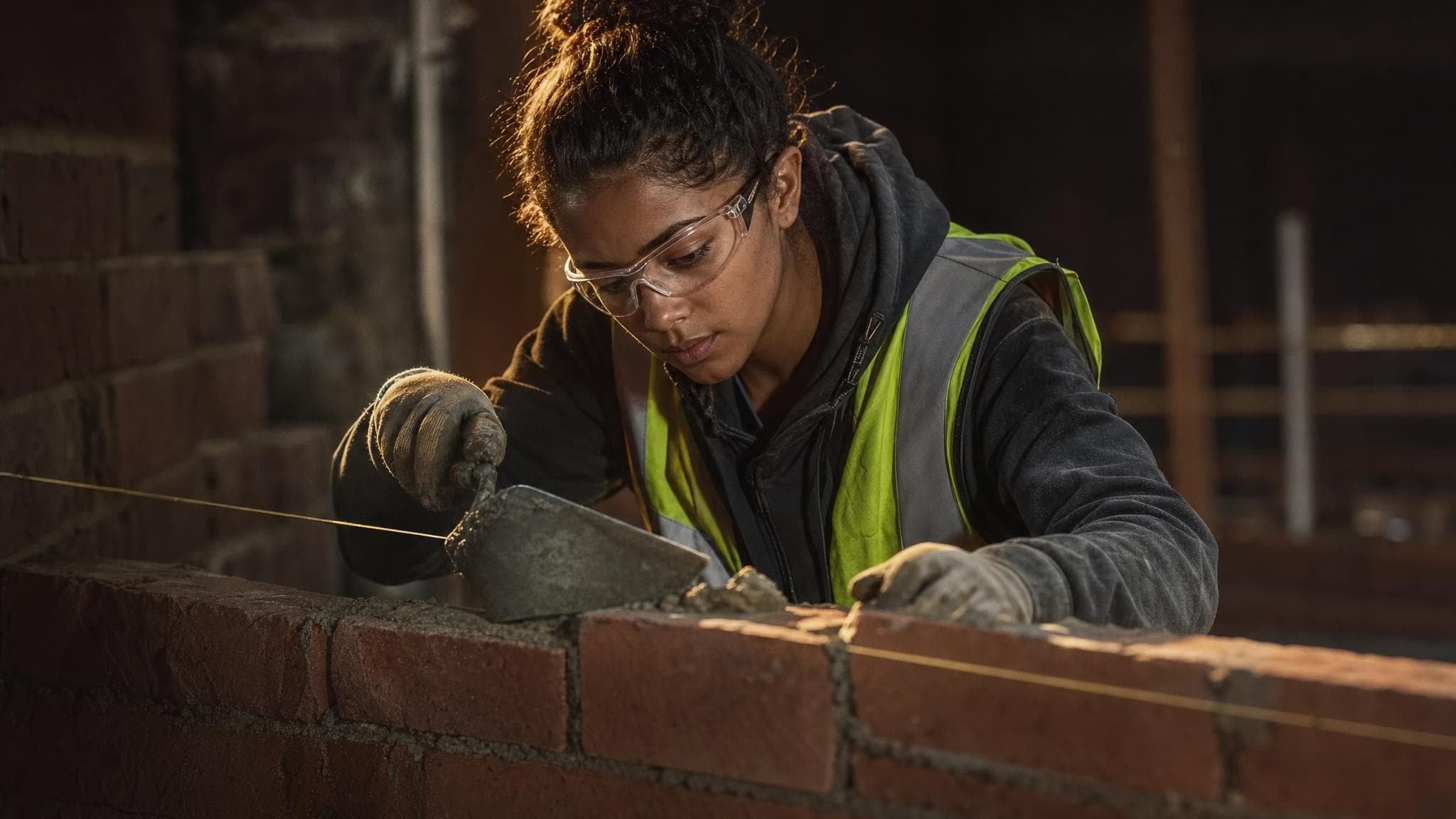 Masonry & Concrete trade in action
